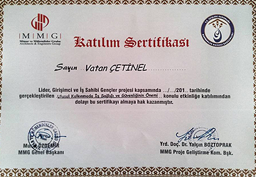 Vatan Çetinel I Sosyal Medya Uzmanı, Dijital Pazarlama Uzmanı