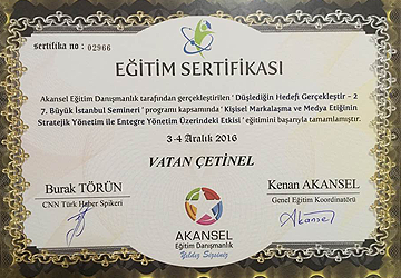 Vatan Çetinel I Sosyal Medya Uzmanı, Dijital Pazarlama Uzmanı