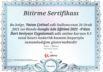Vatan Çetinel I Sosyal Medya Uzmanı, Dijital Pazarlama Uzmanı